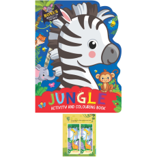 "Wild Animal" Activity and Colouring Book 